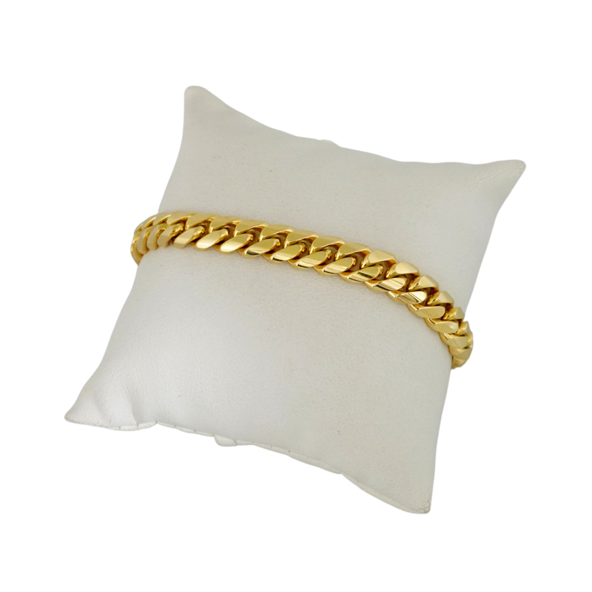 50.4G – Cuban Link Bracelet, Gold 10k - Pochy Jewelry Factory